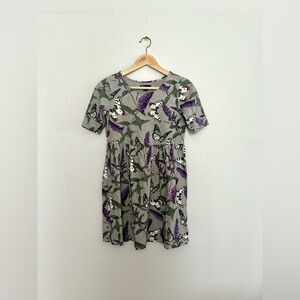 GapKids XL (12) Butterfly Floral Print Tshirt Dress